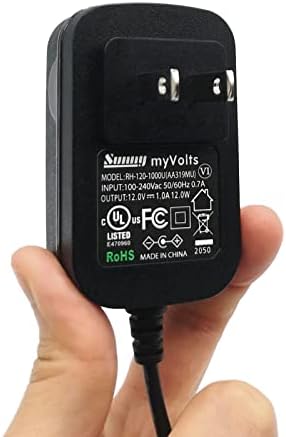 MyVolts 12V adapter za napajanje kompatibilan sa / zamjenom za BlackMagic BlackMagic kameru - US Plug
