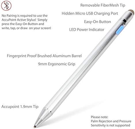 Boxwave Stylus olovka za Ulefone oklop X10 - AccuPoint Active Stylus, Elektronski stylus sa