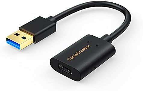 Paket - 2 predmeta: CableCreation 3-port USB 3.0 čvorište sa Ethernet adapterom, USB 3.1 USB C Ženka