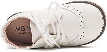 BayDaBik deca Oxford cipele devojke dečaka slatka haljina cipele pertle-Up školska uniforma Loafer
