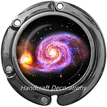 Whirlpool Galaxy Staklena Torba Kuka.Udica Za Torbicu Nebula Cosmos.Svemir, Univerzum Nakit, Rođendanski