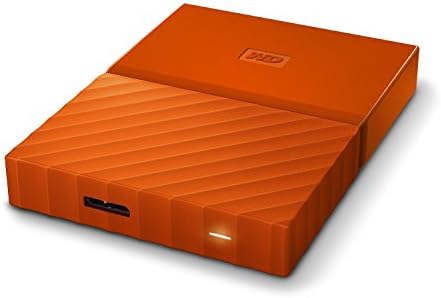 WD 2TB Orange USB 3.0 moj pasoš Prijenosni vanjski tvrdi disk