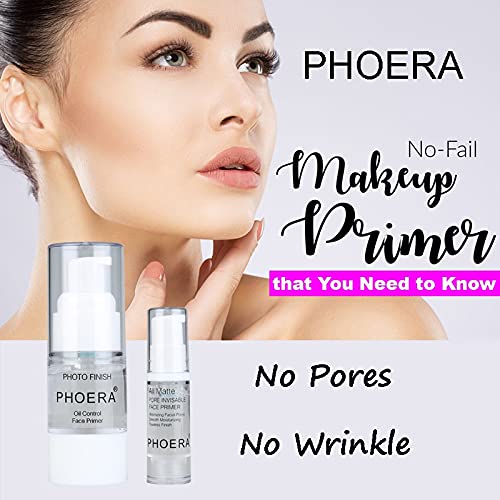 Primer Face Makeup, PHOERA face Foundation Primer Makeup, Primer za lice za šminkanje,dugotrajni hidratantni