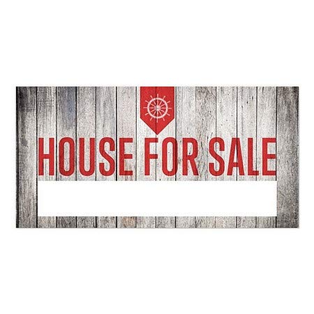 CGsignLab | Kuća na prodaju -Natično drvo Prozor Cling | 24 x12