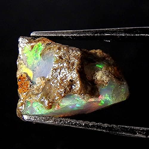 Jewelgemscraft ™ 02.71CTS. Ultra vatra sirovi opal, prirodni grubi, kristali dragog kamenja, etiopski