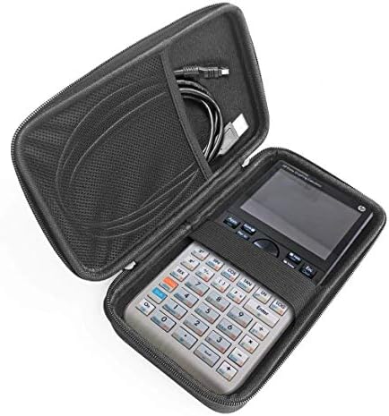 Navitech crna grafika Kalkulator / pokrov za skladištenje Kompatibilan je s Casio FX-CP400
