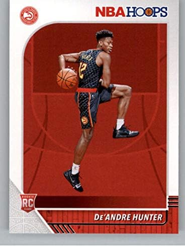 2019-20 Panini Hoops 202 De'andre Hunter Atlanta Hawks RC Rookie NBA košarkaška trgovačka kartica