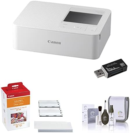 Canon SELPHY CP1500 bežični kompaktni foto štampač, bijeli paket sa Rp-108 mastilom u boji