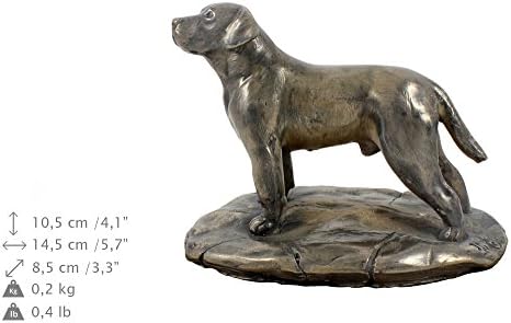 Labrador Retriver, spomen, urna za pseći pepeo, sa statuom psa, ekskluzivno, ArtDog