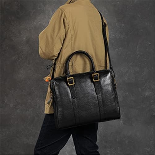 LEPSJGC torbica poslovna aktovka Muška messenger torba horizontalna kompjuterska torba velikog kapaciteta