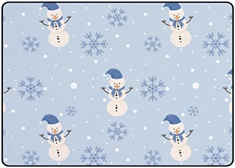 Xollar mekani veliki dečiji prostirke mekani vrtić za bebe puzeći igrač crtani snjegović Snowflakes Propise