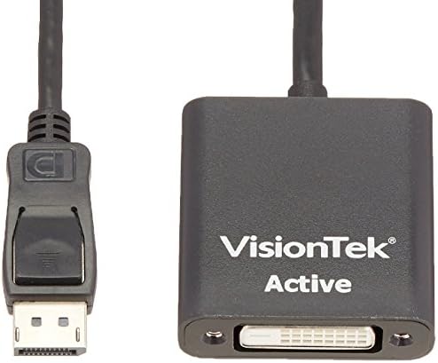 Viosiontek DisplayPort do DVI-D Jednokrevetna linka Aktivni adapter, 7 inča, muškarac za žensko,