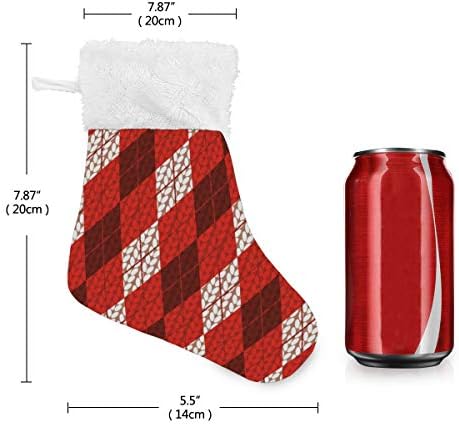 Alaza Božićne čarape Classic Personalizirani mali ukrasi za skladištenje za obiteljski odmor
