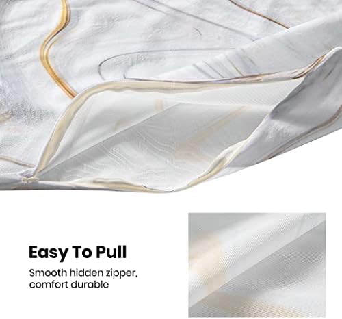 Arltth mramorna tekstura Dekorativni jastuk za bacanje navlaka luksuz apstraktne umjetničke mastilo meka baršunasto
