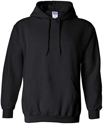 Gildan prazan duksevi - dukserica s kapuljačom - Unisex Style 18500 pulover za odrasle Black