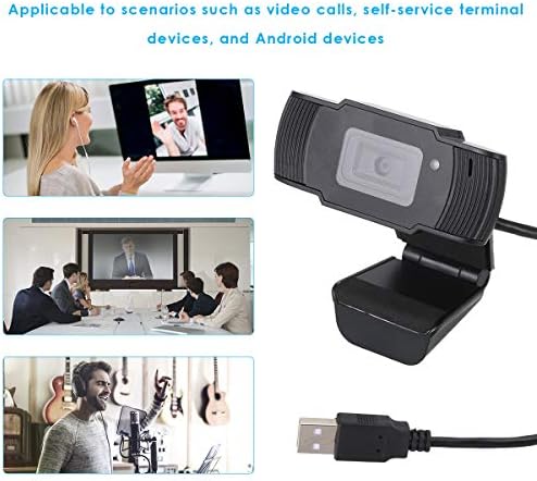 Damohony PC Web kamera, Full HD 1080p/30fps Video pozivi, autofokus Web kamera sa mikrofonom, za Desktop/Laptop