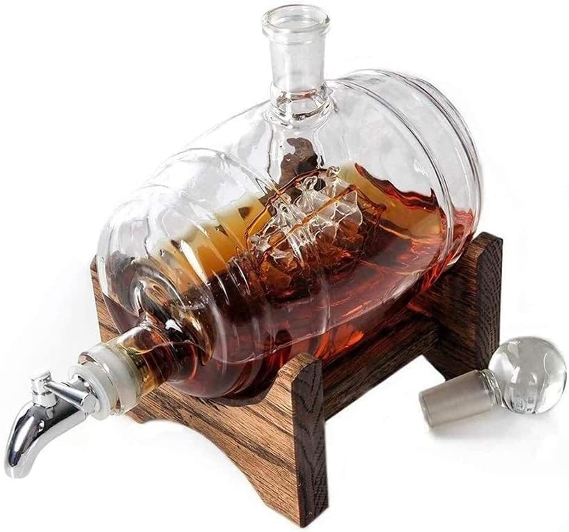 BREWIX Whisky Decanter Decanters Jedrenjak od nerđajućeg čelika dozator tečnosti za Tequila Bourbon Scotch Rum
