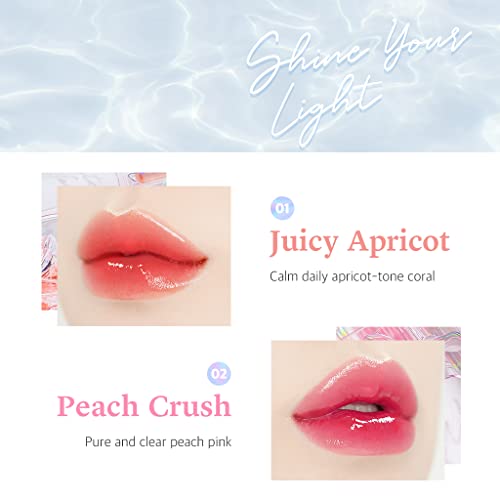 EGLIPS Water Glaze Tint 01 Juicy marelica-šminka za usne | nijansa za usne / mrlja za usne | tečni ruž za
