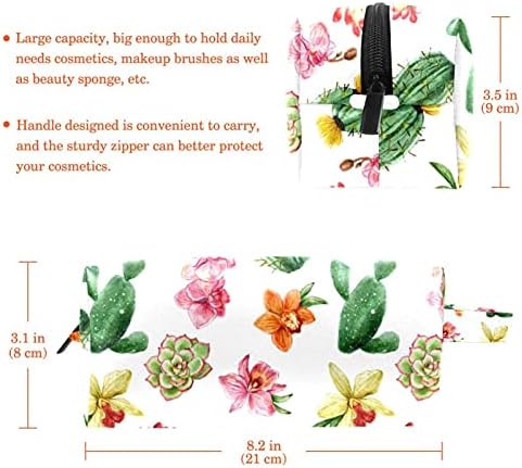 Sukulencije Cvijeće za šminku Torba za šminku Travel Cosmetic tor WcRry Organizator Torba za ženske