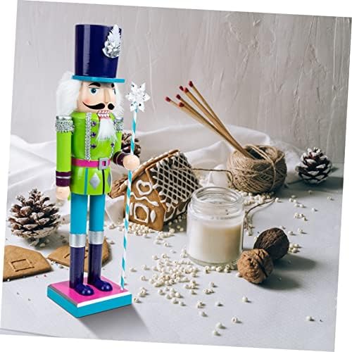 Sewacc igračka poklon Božić nebo-plavi ujak šarene tabele Tabela Mantle Decor Santaur Ornament Festival