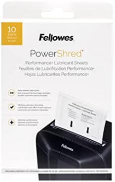 Fellowes 14c10 14-list presječeni Rezač papira za kućne kancelarije & amp; Powershred Performance mazivo