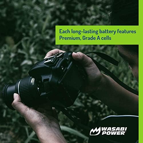 Zamjena baterije i punjača Wasabi EN-EL25 ENEL25, EN-EL25A 4241 baterija, MH-32 punjač kompatibilan sa Nikon