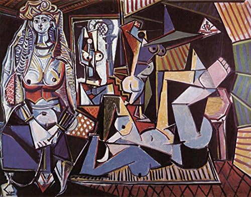 LES FEMMES D'ALGER verzija o Pablo Picasso. Visokokvalitetna Reprodukcija Ručno Oslikanog Ulja