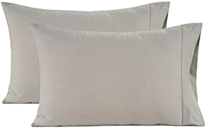 Lane posteljina organski pamučni jastuk - kraljevska veličina i hrskava cool percale pokriva