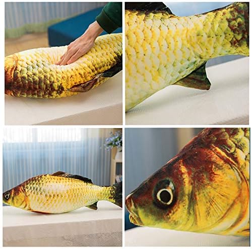 Umjetna riba -14 inča - Realistička lažna riba - najbolje izgledati riba savršena, zadirkivanje mačke igračke