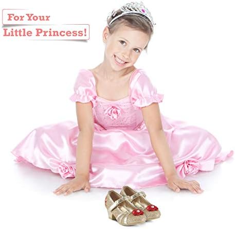 Disney Princeza Belle Cipele Sa Šljokicama Od Ružičastog Zlata