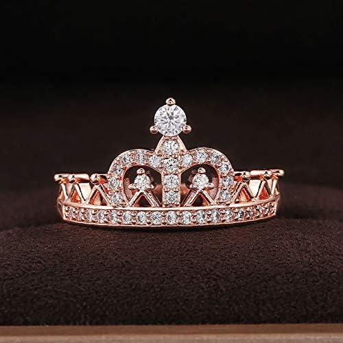 Prsteni za vjenčanje i angažman, bakarna veličina Lady 510 prsten za temperament prstena elegantan prijedlog