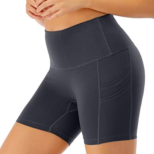 Congyee 4 vanjski džep ženski vijski vijski kratke hlače Tummy Control Fitness Workout trčanje bicikl