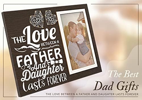 InnoBeta Tata okvir za slike za oca-poklon za Dan očeva i rođendan od kćeri-ljubav između oca
