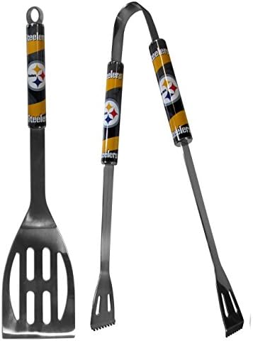 NFL Siskiyou sportski fan Shop Pittsburgh Steelers 2pc BBQ Set sa vrata prtljažnika Sol & biber Shakers jedna