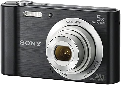Sony Cyber-Shot DSC-W800 Digitalni fotoaparat + NP-BN1 baterija + Case + punjač + 64GB kartica + čitač kartica