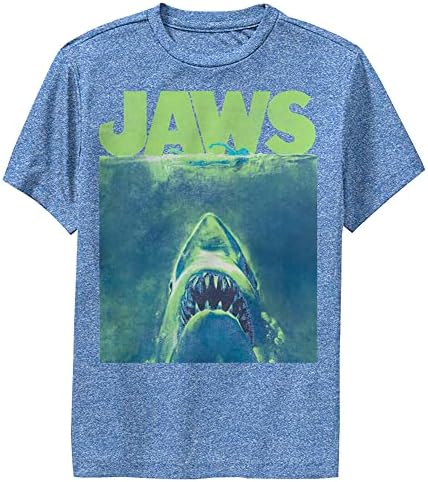 Jaws Kids Neon poster majica