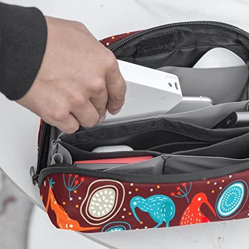 Kozmetička torba za žene, predivne prometne vodootporne vrećice za šminku Travel Kiwi Bird