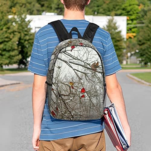 Ewmar breza od 15-inčnih laganih studentskih ruksaka putni ruksak Računarski torba Ispis