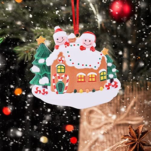Lanac za vitražnog božićnog drvca Privjesak Ornament Happy Family Božićni drh Privjesak ukras