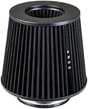 Pojmovi brzine Crni 2,75 inčni univerzalni filter za suhog zraka Konus suhih filtera