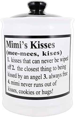 Cottage Creek Mimi's Kisses candy Jar, Piggy Bank, Mimi pokloni, Mimi