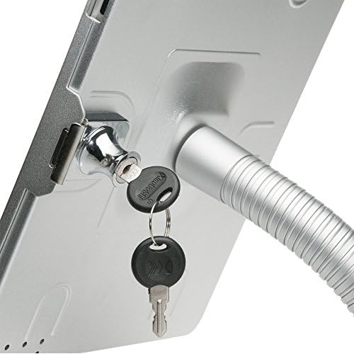 Dual Gooseneck - CTA Secure Gooseneck kiosk sa štandom sa zaključavanjem, kabel protiv krađe i Stylus