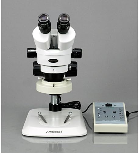 Amscope SM-1BNX-80AM profesionalni Dvogledni Stereo Zoom mikroskop, Wh10x okulari, uvećanje 3,5 X-45x, zum objektiv