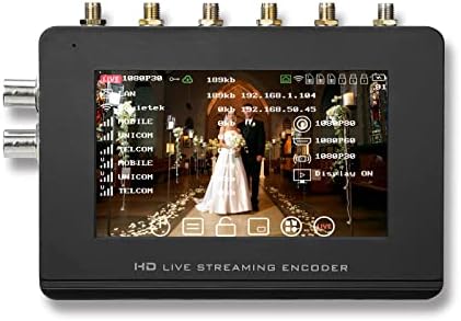 ZOWIETEK LIVEV400 prijenosni lepljenje video streaming 5g enkoder za Facebook, Twitch, YouTube i