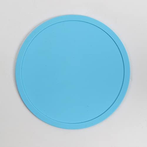 VILLBEST konditorskih boja silikon 10cm okrugli Anti-prosipanje izolacija čaj podmetač crne plastike