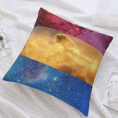 Panseksualna galaksijska zastava Galaxy LGBTQ Mekana udobna dvostrana plišana jastučna futrola