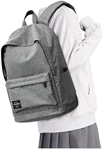 Coowoz školski ruksak crni knjigovodstveni fakultetski školski torbe za dječake Djevojke Travel Rucksack