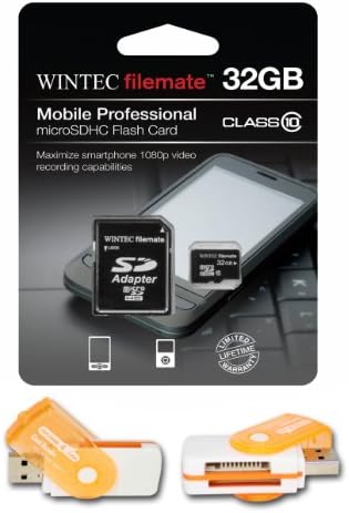 32GB MicroSDHC klase 10 velike brzine memorijska kartica. Savršeno odgovara za LG ENV3 VX9200 LOTUS