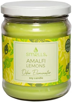 Mirisi - Eliminator mirisa - Premium soja voska jar mirisna svijeća 12oz. - pamuk jednokrilca