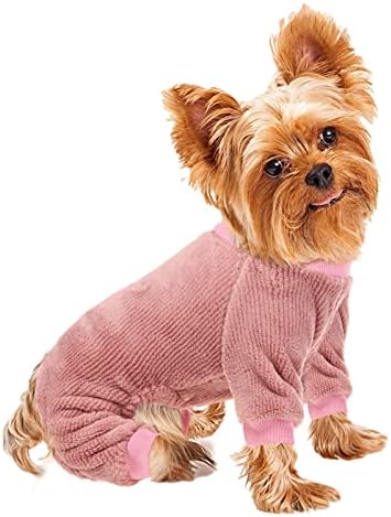 Pas pidžama, ASENKU pas kombinezon termo Soft Doggie Pjs štene flanel Onesies za male srednje Psi dječak & djevojke